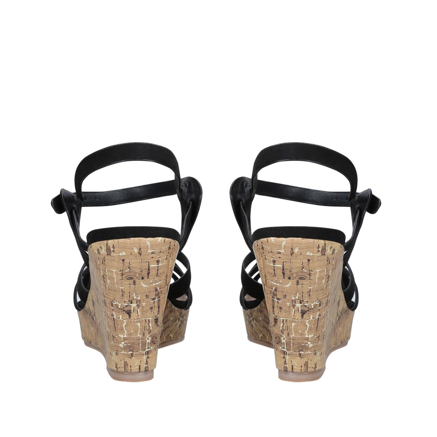 Parisian Cork Wedge Sandals